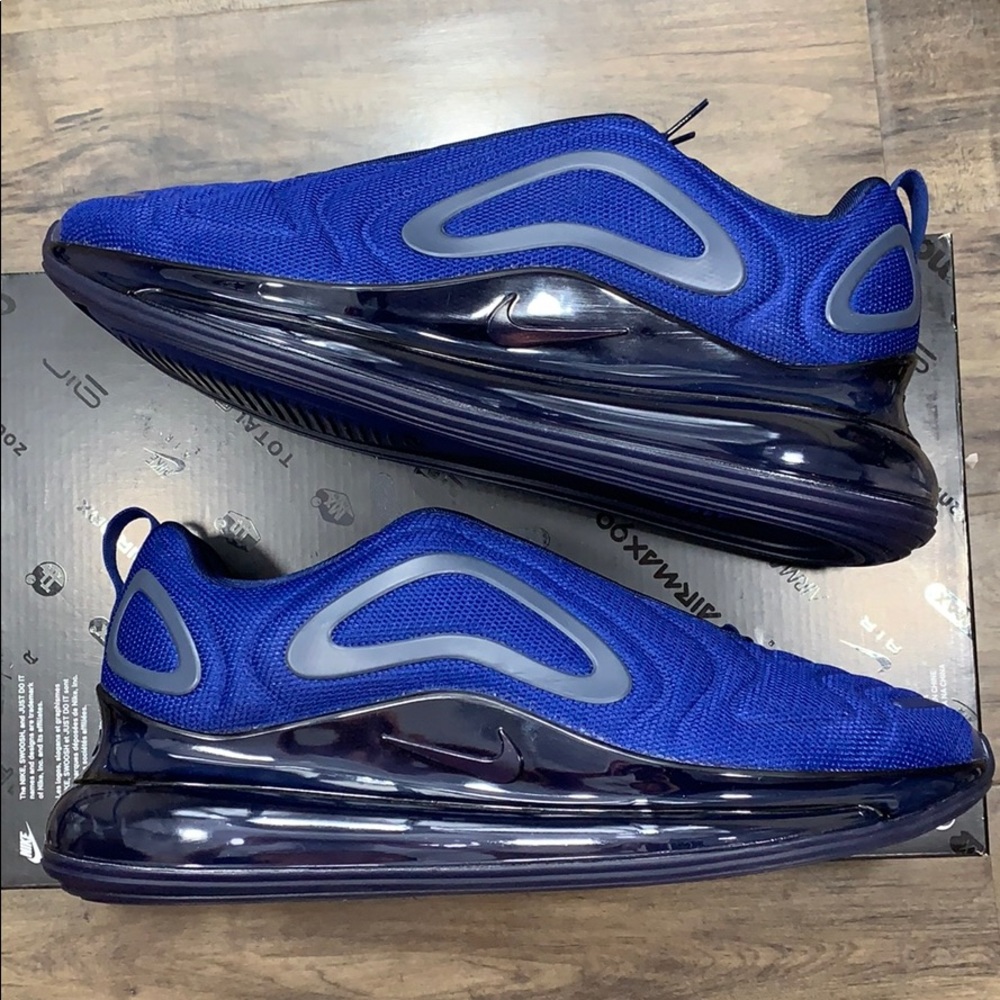 AIR MAX 720 men’s deep royal blue/Midnight Navy - Picture 8 of 16